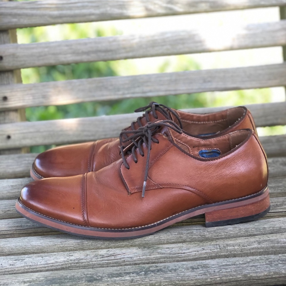 Florsheim Blaze Cap Toe Oxford Cognac Leather